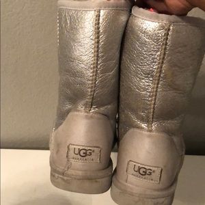 Silver Ugg Boots 7